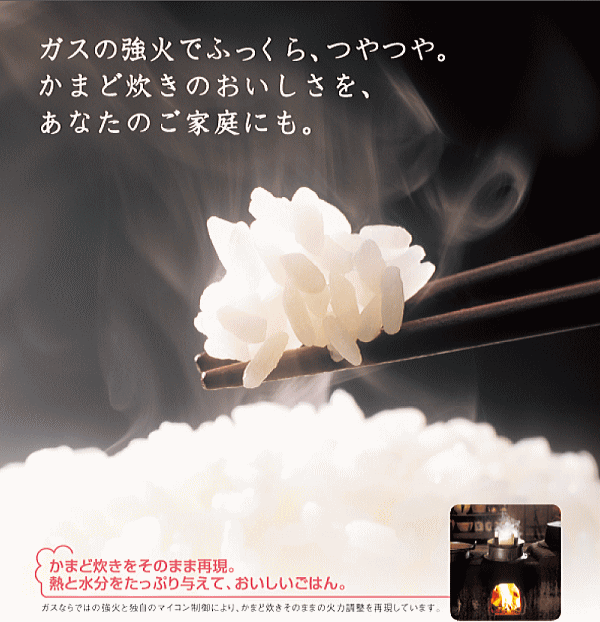 Rinnai ガス炊飯器1