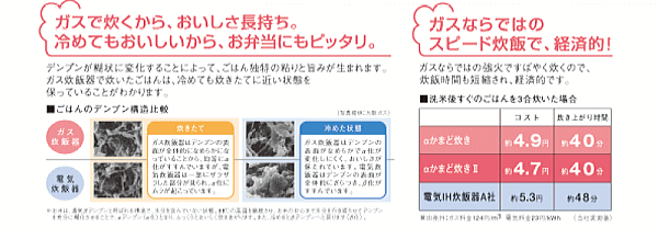 Rinnai ガス炊飯器2